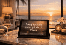 Luxury vacation rental guidebook criteria